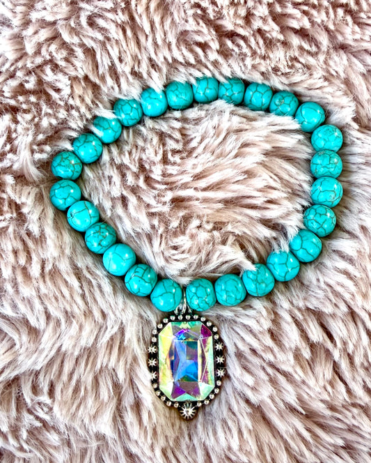 Wish It Was You Crystal Bracelet