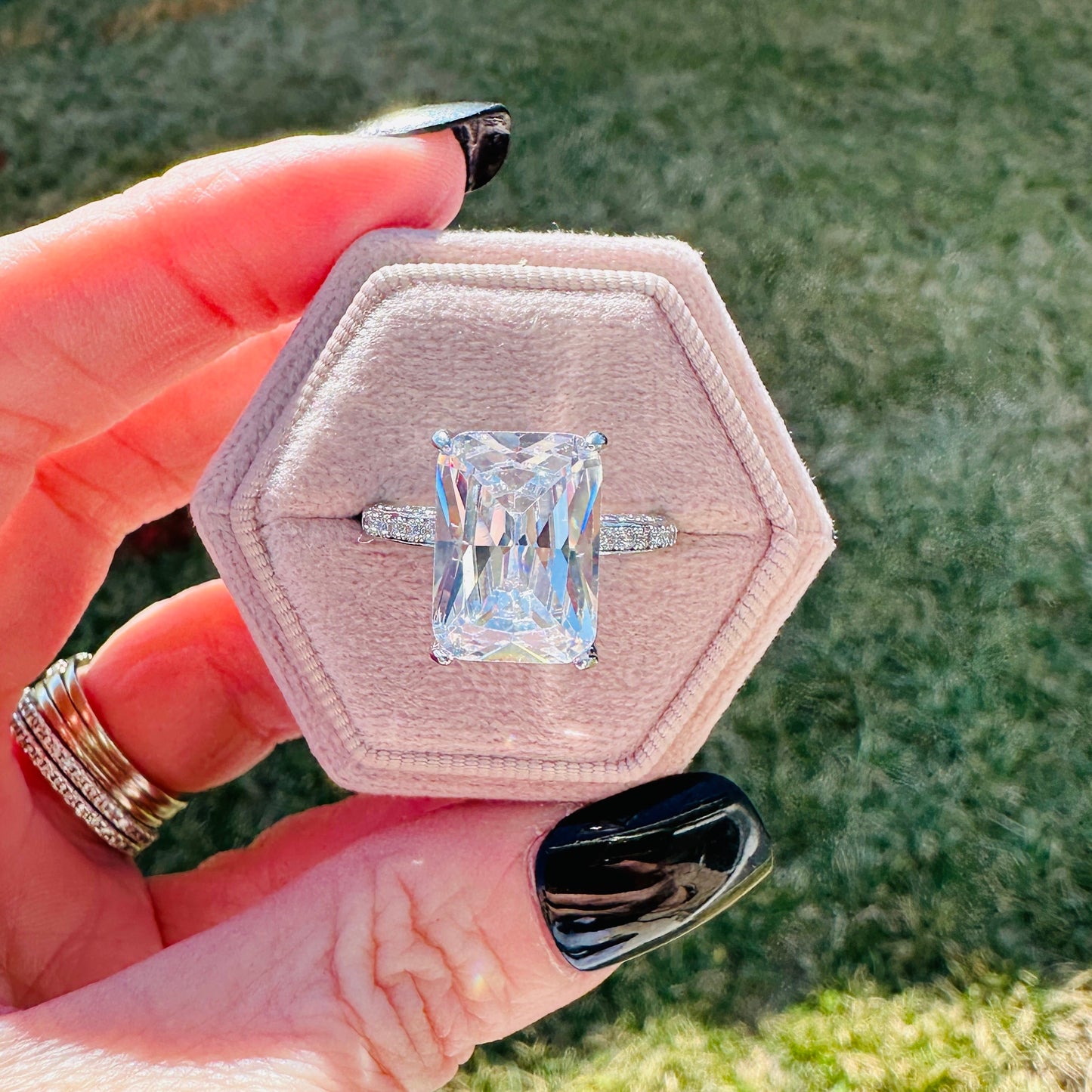 Valentina Radiant Solitaire Ring