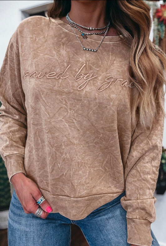Saved By Grace Sweater